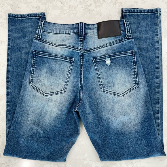 Rue 21 Supreme Flex Distressed Skinny Jeans_ Men's Size 26/30 - Picture 2 of 6